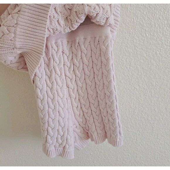Snidel Cable Knit Romper Pink Sleeveless Women's Size Small - Picture 5 of 8